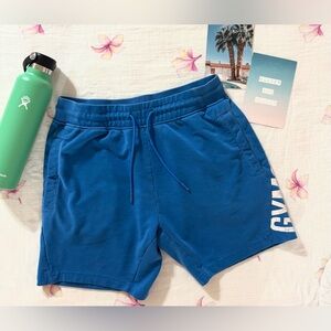 Gymshark- Men’s Vibrant Blue Workout Shorts ⚡️⚡️⚡️